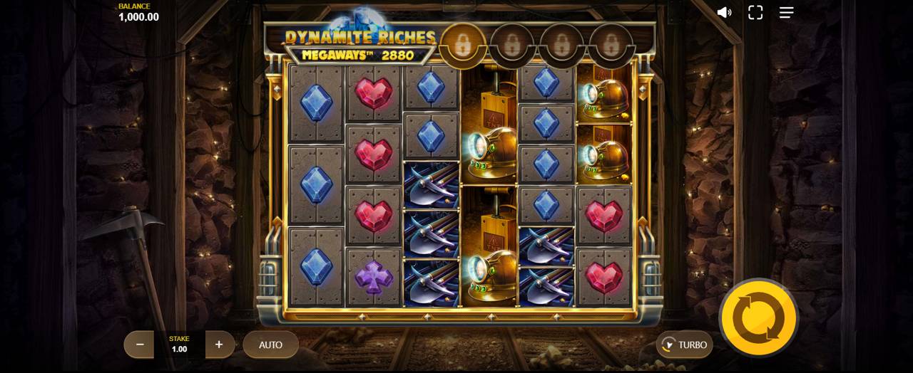 Dynamite Riches Megaways (Red Tiger) Image 2